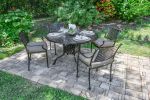 Savannah Outdoor Aluminum Round Dining Table