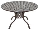 Savannah Outdoor Aluminum Round Dining Table