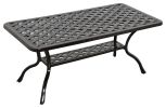 Savannah Outdoor Aluminum  Coffee Table