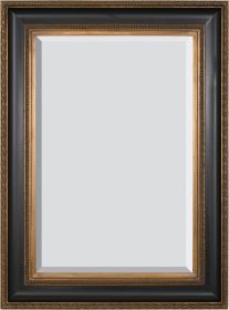 Classic Contour Mirror 24X36 Black Gold