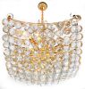 Crystal Orb Basket Chandelier