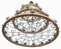 Three Tier Ridge Line 75" Chandelier