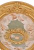 Cherubs Sky Oval Chandelier Ceiling Medallion 44in