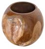 Teak Natural Vase Large